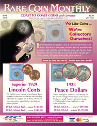 Request Coast Coin Monthly Coin Magazine for Coin Collectors