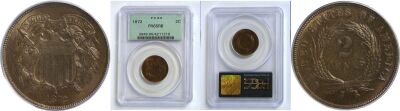 1872. PCGS. PR-65. RB.