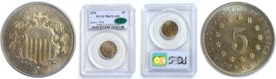 1878. PCGS. PR-65. CAM.