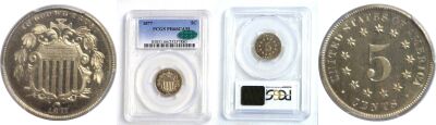 1877. PCGS. PR-66. CAM.