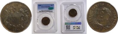 1870. PCGS. MS-64. BN.