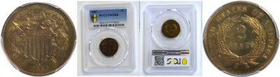 1867. PCGS. PR-65. RB.