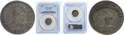 1821. PCGS. XF-40.