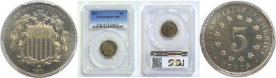 1872. PCGS. PR-67. CAM.