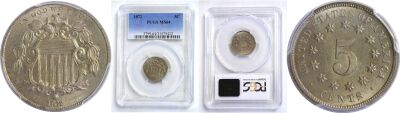 1872. PCGS. MS-64.