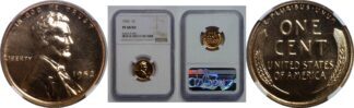 1952  Lincoln Cent   NGC PR-68 RD