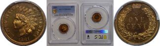 1881  Indian Head Cent   PCGS PR-66 RB