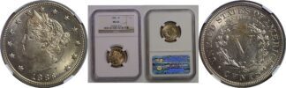 1886  Liberty Nickel    NGC MS-63