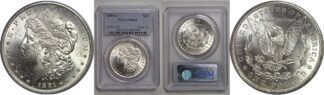 1891-S  Morgan Dollar   PCGS MS-63