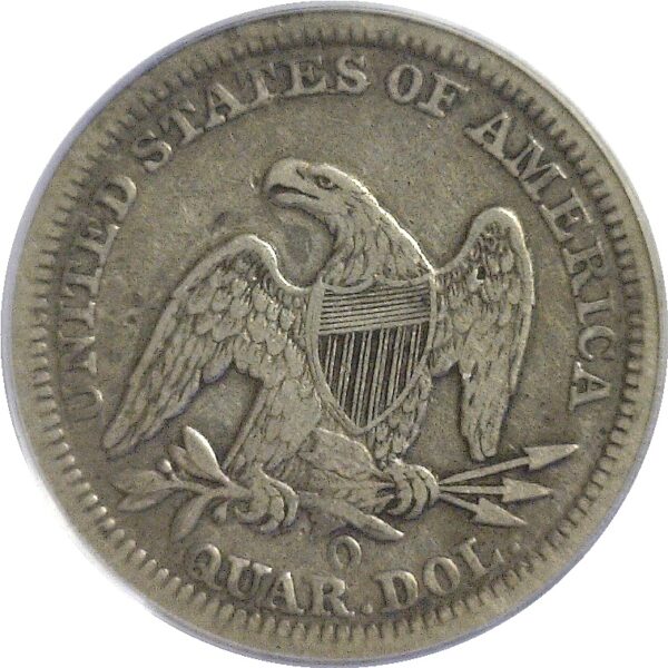 1847-O.  Seated Liberty Quarter.  -  PCGS. VF-20. - Image 3