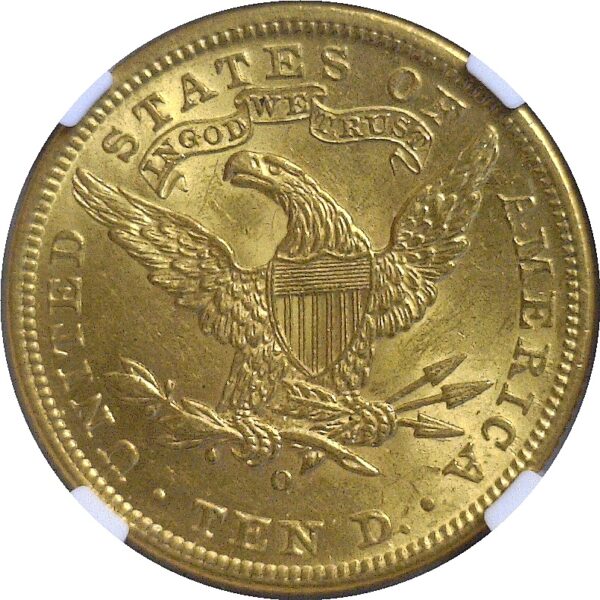 1904-O.  Ten Dollar Gold Coin. NGC. MS-61. - Image 3
