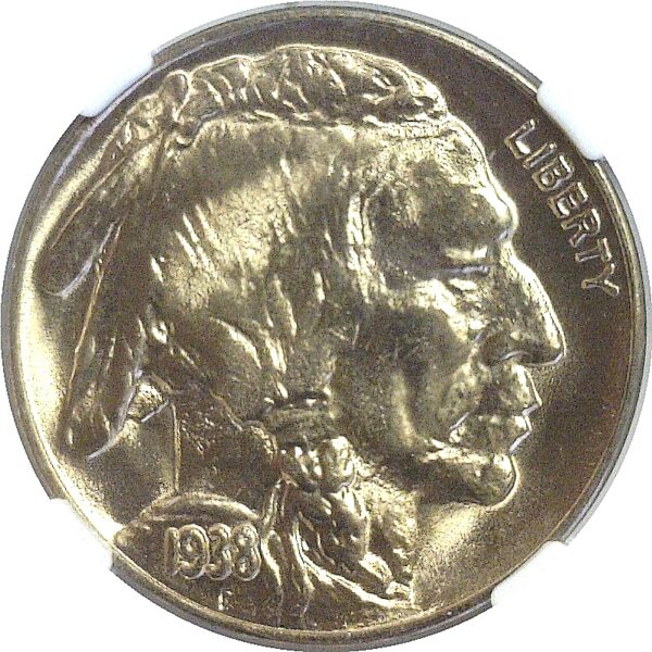 1938-D/S  Buffalo Nickel.  -  NGC MS-67. - Image 2