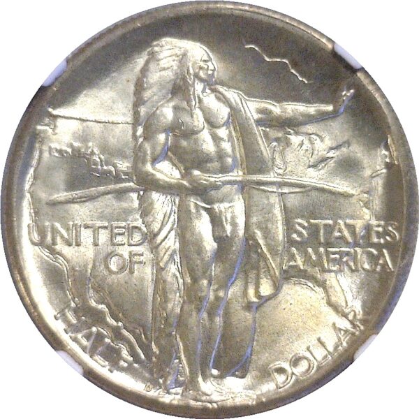 1933-D Oregon Trail  Commemorative Half Dollar  -  NGC MS-67 - Image 2