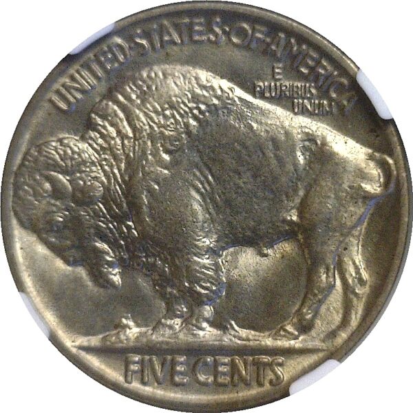 1915.  Buffalo Nickel.  -  NGC. MS-65. - Image 3