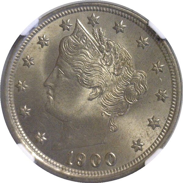 1900  Liberty Nickel.  -  NGC. MS-65. - Image 2