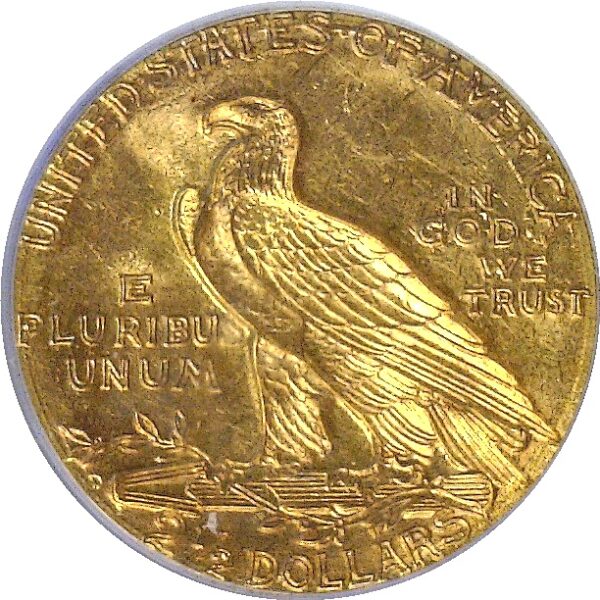 1925-D.  Two and a Half Dollar Gold Coin. PCGS. MS-64. - Image 3