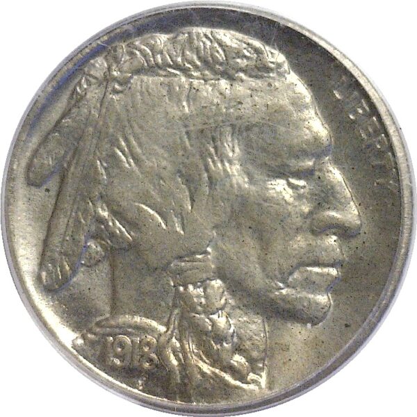 1918-D.  Buffalo Nickel.  -  PCGS. MS-64. - Image 2