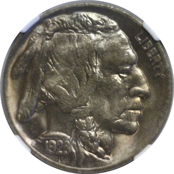 1928-D.  Buffalo Nickel.  -  NGC. MS-65. CAC - Image 2