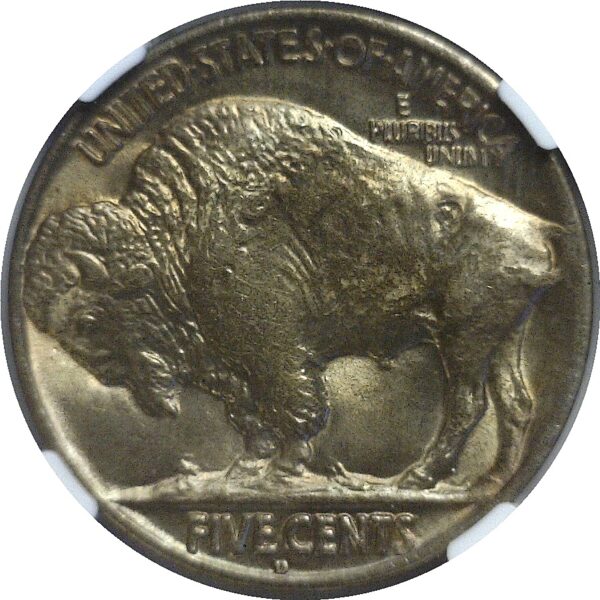 1928-D.  Buffalo Nickel.  -  NGC. MS-65. CAC - Image 3