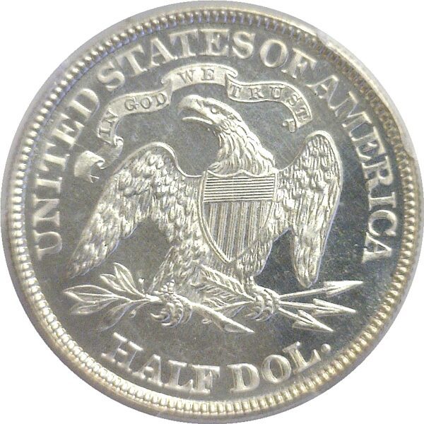 1882 Seated Liberty Half Dollar   -  PCGS PR-66+ CAM  CAC - Image 3