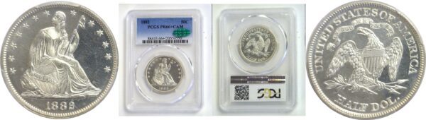 1882 Seated Liberty Half Dollar   -  PCGS PR-66+ CAM  CAC