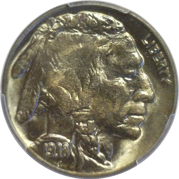 1938-D/S  Buffalo Nickel.  -  PCGS MS-67+. - Image 2