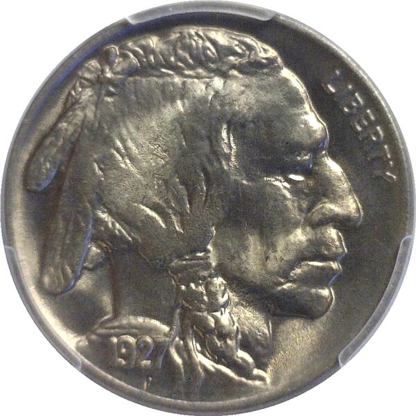 1927.  Buffalo Nickel.  -  PCGS. MS-66+. - Image 2