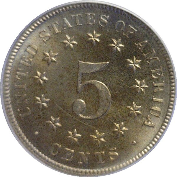1878 Shield Nickel  -  PCGS PR-65 CAM CAC - Image 3