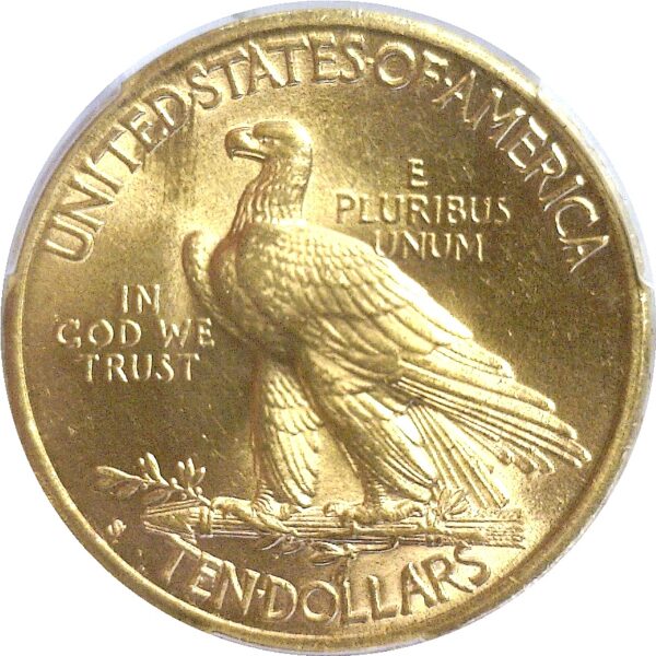 1910-S. $10 Indian.  -   PCGS. MS-64. - Image 3