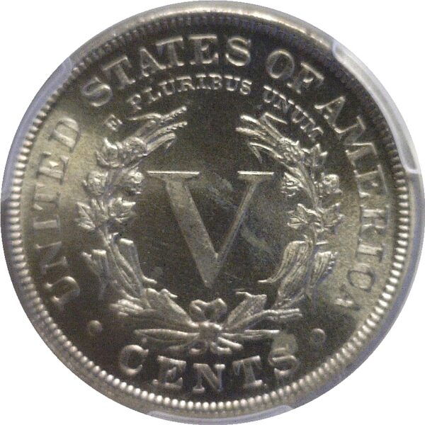 1887.  Liberty Nickel.  -  PCGS. PR-67. - Image 3