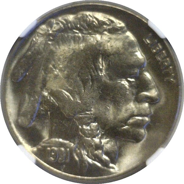 1931-S.  Buffalo Nickel.  -  NGC. MS-66+. - Image 2