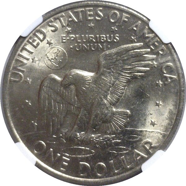 1971-D  Eisenhower Dollar.  -  NGC MS-67. - Image 3