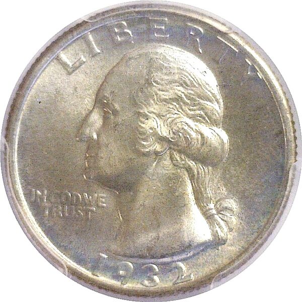 1932.  Washington Quarter.  -  PCGS. MS-66. - Image 2