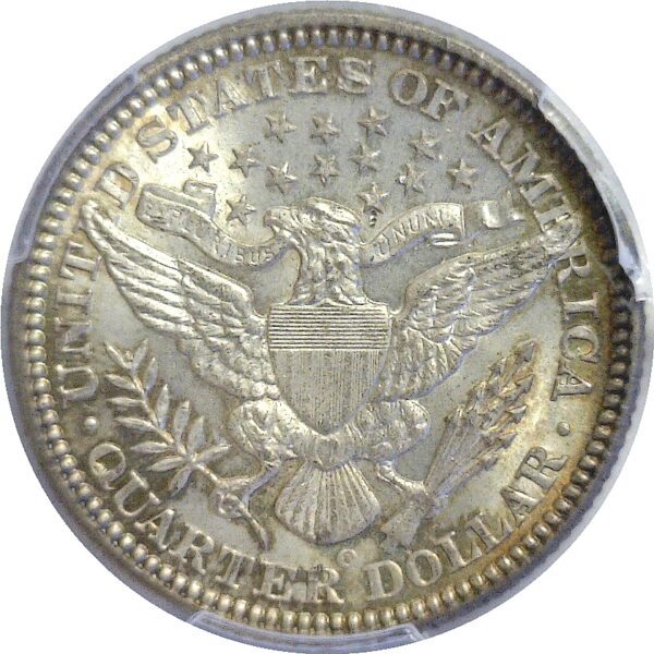 1902-O Barber Quarter.  -  PCGS MS-64+. - Image 3