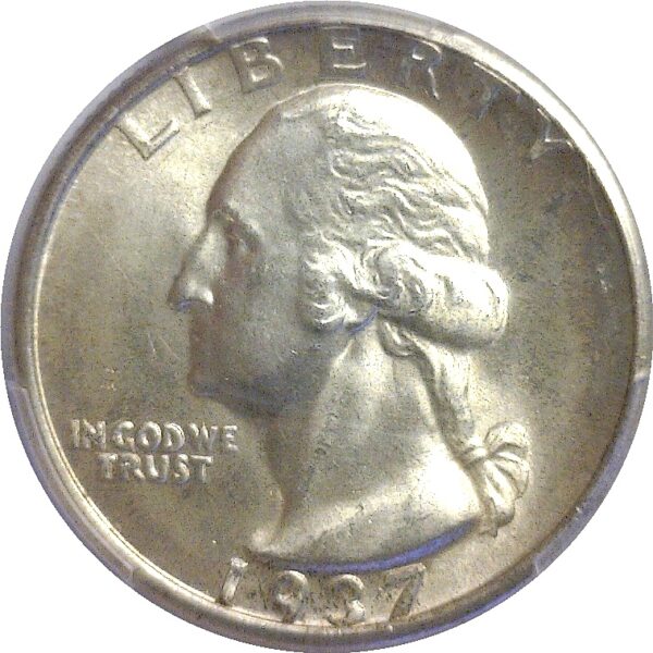 1937-S.  Washington Quarter.  -  PCGS. MS-67. - Image 2