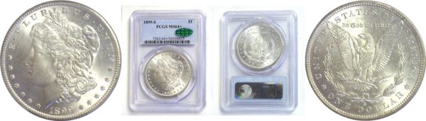 1899-S Morgan Dollar  -  PCGS MS-64+ CAC