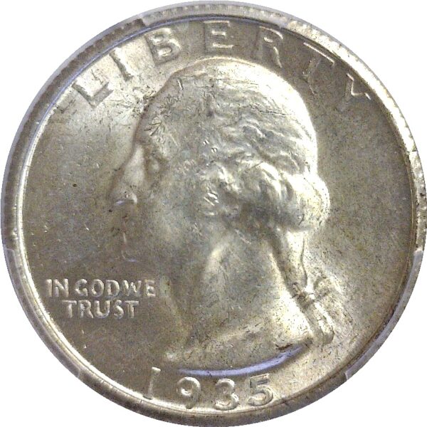 1935-D  Washington Quarter.  -  PCGS MS-62. - Image 2