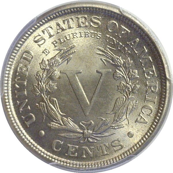 1887.  Liberty Nickel. PCGS.  -  MS-66. CAC - Image 3