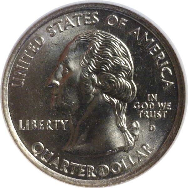 2004-D.  Wisconsin State Quarter.  -  NGC. MS-66. - Image 3