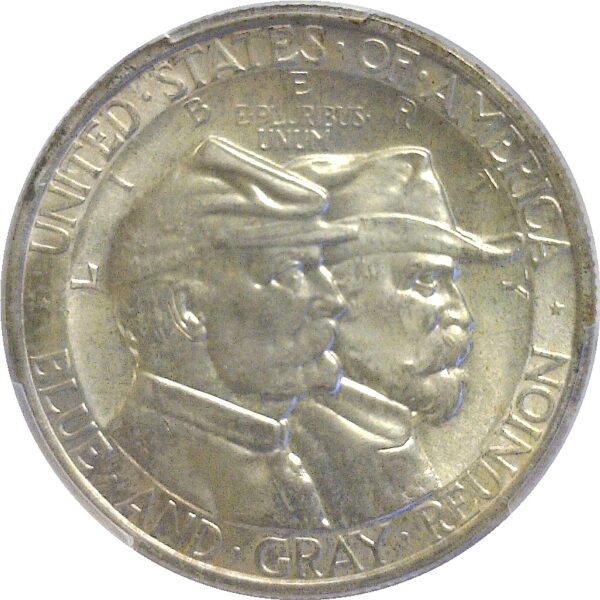 1936.  Gettysburg Commemorative Half Dollar.  -  PCGS. MS-65. - Image 2