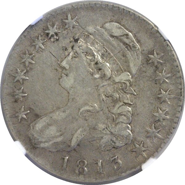 1813.  Bust Half Dollar.  -  NGC. XF-40. - Image 2