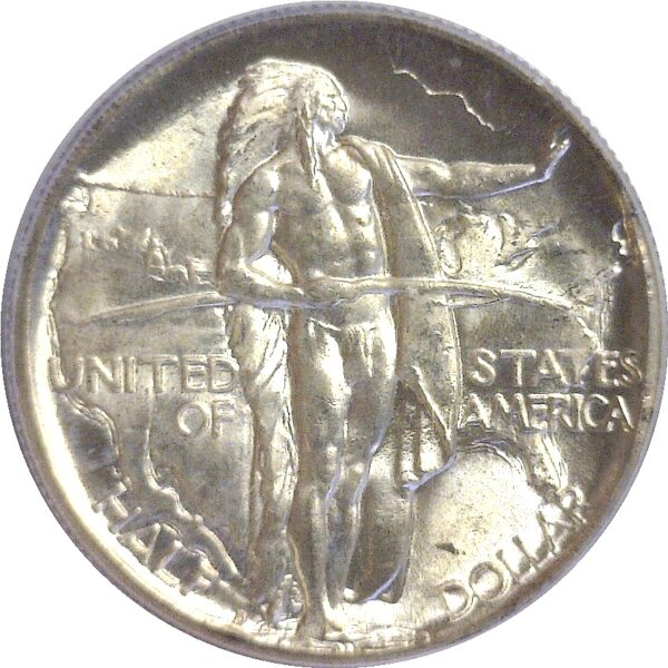 1934-D. Oregon Trail Commemorative Half Dollar.  -  PCGS MS-66. - Image 2
