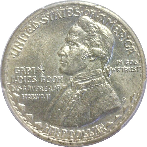 1928 Hawaiian Commemorative Half Dollar  -  PCGS MS-62 - Image 2