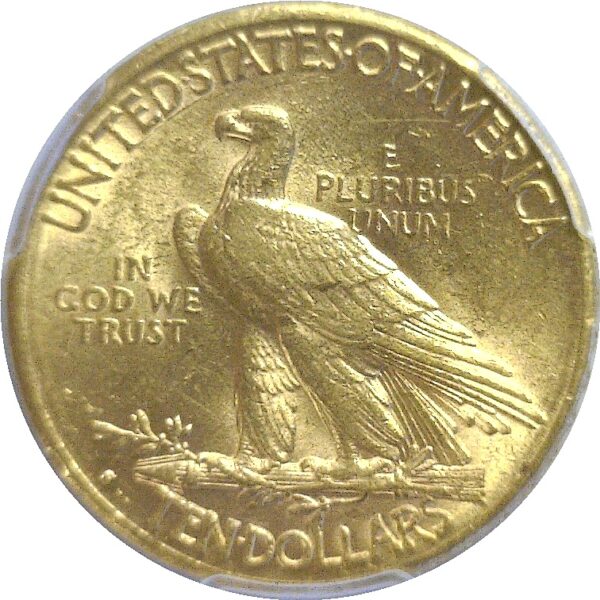 1908-S $10 Indian.  -   PCGS AU-58. - Image 3