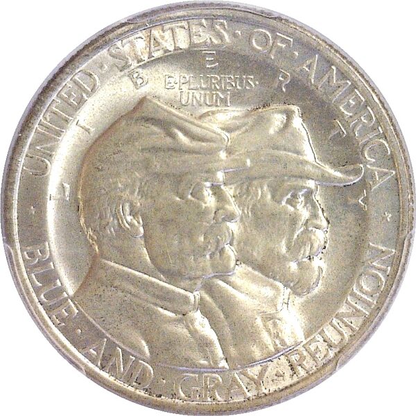 1936 Gettysburg Commemorative Half Dollar - PCGS. MS-66 - Image 2