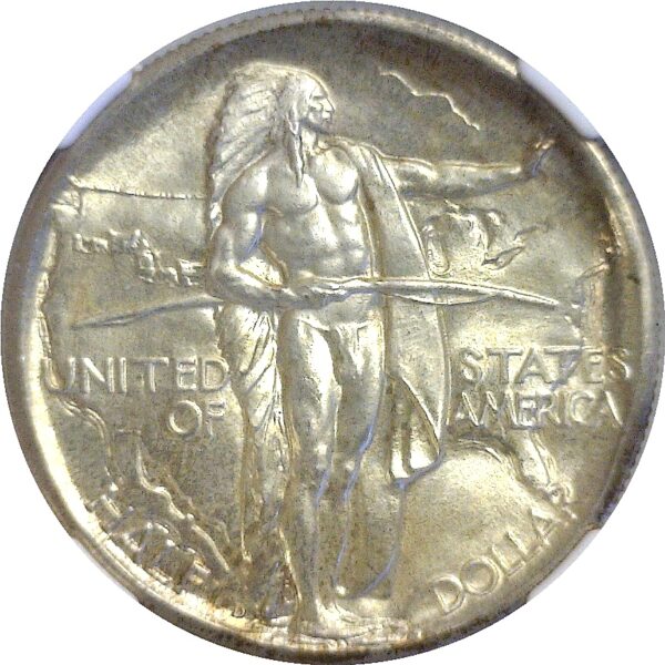 1937-D. Oregon Trail Commemorative Half Dollar.  -   NGC MS-67. - Image 2