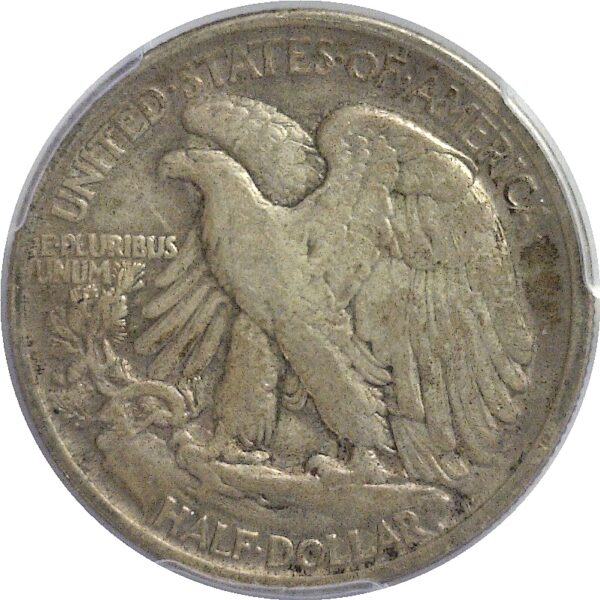 1918-D.  Walking Liberty Half Dollar.  -  PCGS. VF-25. - Image 3