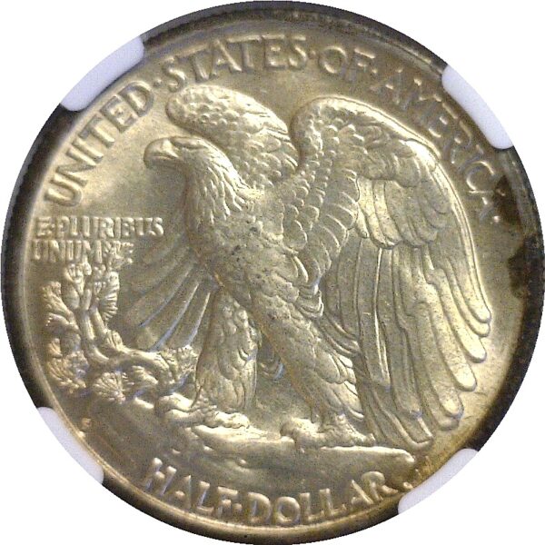 1934-S  Walking Liberty Half Dollar.  -  NGC MS-63. - Image 3