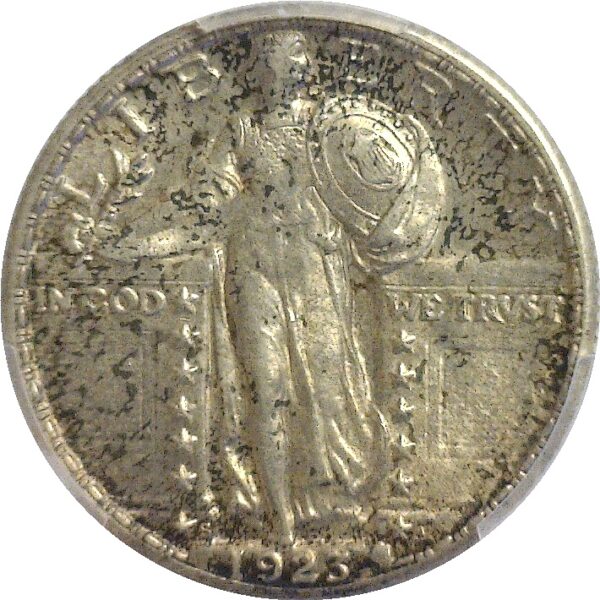 1923-S.  Standing Liberty Quarter.  -   PCGS. AU-55. CAC - Image 2
