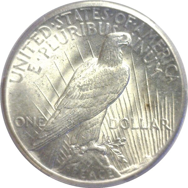 1928.  Peace Dollar. PCGS. MS-62. - Image 3